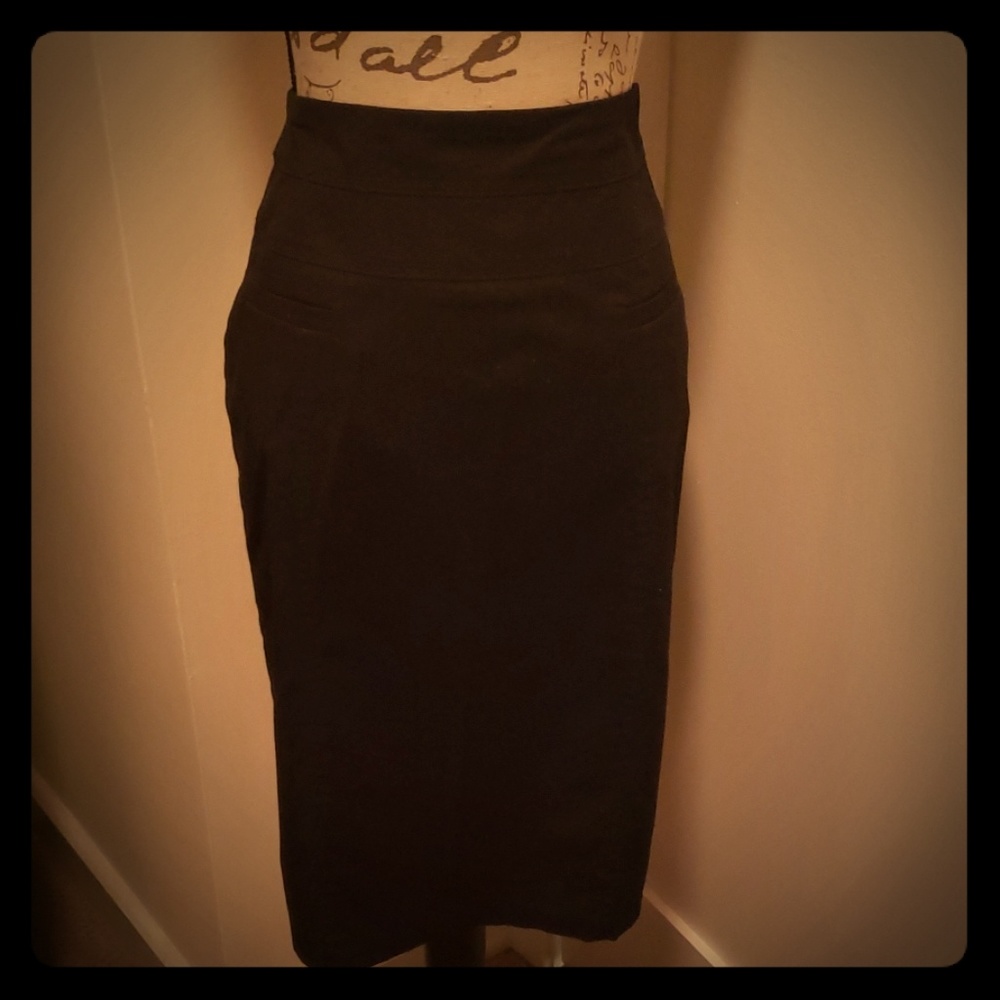 Black Pencil Skirt